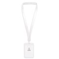 Lanyard con Porta-Acreditación de 2 caras Bl