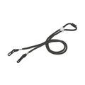 Lanyard portamascarillas ajustable Negro Talla Única Adulto