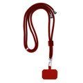 Lanyard portamóvil con cinta ajustable Rojo Talla Única Adulto