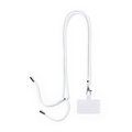 Lanyard Portamóvil de Poliéster Blanco