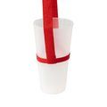 Lanyard portavasos adaptable