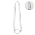 Lanyard portavasos silicona Blanco