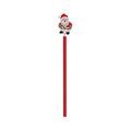 Lápiz de madera original con motivos navideños Rojo