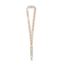 Lanyard de Algodón con cierre seguro