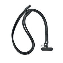 Lanyard con cable de carga y datos 60 W Negro