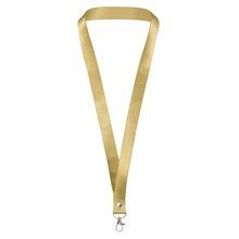 Lanyard metálico en oro o plata OR