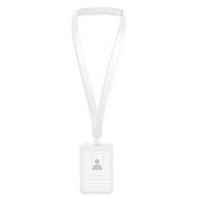 Lanyard con Porta-Acreditación de 2 caras Bl