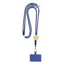 Lanyard con accesorio para smartphone Azul