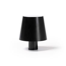 Lámpara para botellas con luz LED Negro