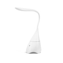 Lámpara LED Flexible con Altavoz BT Blanco