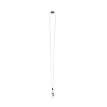Lanyard ajustable en poliéster de colores Bla