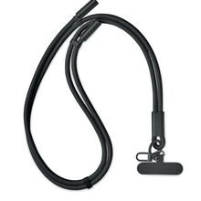 Lanyard con cable de carga y datos 60 W Negro