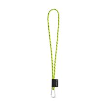 Lanyard de poliamida con etiqueta sublimada Amarillo Neón