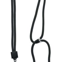Lanyard RPET para Teléfono Negro