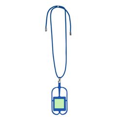 Lanyard portamóvil de silicona | En la parte cuadrada | 40 x 40