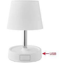 Lámpara mesa recargable USB | BASE SIDE 1 | 30 x 15