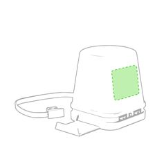 Lapicero iluminado con 4 puertos USB y soporte para móvil | En la parte superior en la cara frontal | 30 x 35