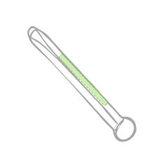 Lanyard Portavasos Festivales | En la tira interior | 250 x 15