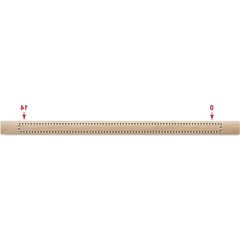 Lapiz de carpintero con regla | BACK LASER | 149 x 6