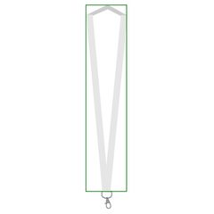 Lanyard Sublimación 20mm. | Frontal | 20 x 500