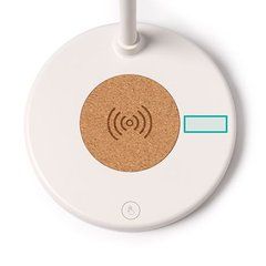 Lámpara con cargador inalámbrico y altavoz Bluetooth | ZONA2 | 40 x 15