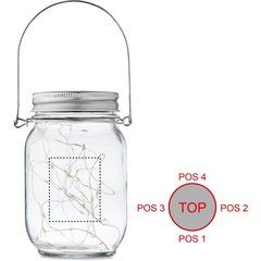 Lámpara Solar 20LED 5h con Asa | Lado 4 | 40 x 50