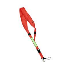 Lanyard Poliéster con Gorro Impermeable | Zona media lanyard (entre cierres) | 12 x 80