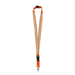 Lanyard de poliéster con mosquetón y hebilla | ZONA1 | 360 x 20