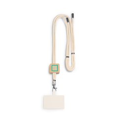 Lanyard portamóvil de algodón | ZONA2 | 25 x 25