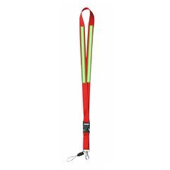 Lanyard Resistente Poliéster con Mosquetón | Cara 1 (en las 2 tiras) | 250 x 15