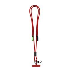 Lanyard con soporte móvil y cable de carga | Area 1 | 25 x 8