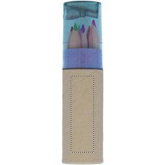 Lápices de Color en Tubo con Sacapuntas | CARTON BACK | 15 x 50