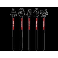 Lápices Navideños surtido | Zona 1 | 50 x 4