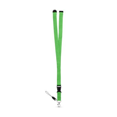 Lanyard con Mosquetón y Hebilla