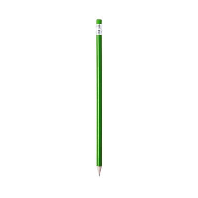 Lápiz de madera de colores con goma a juego Vec