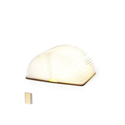 Lámpara LED portátil forma libro