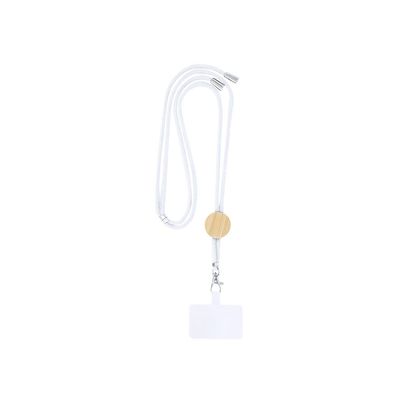 Lanyard con accesorio para smartphone Bla