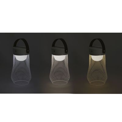 Lámpara de metal con 3 modos de luz