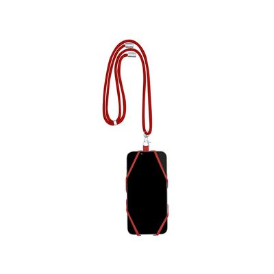 Lanyard portamóvil de silicona