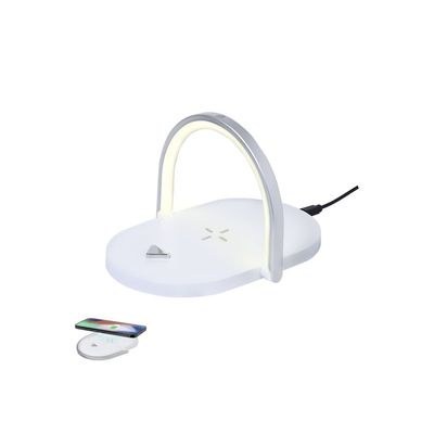 Lámpara con cargador LEDs y soporte