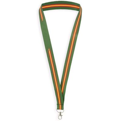 Lanyard España con Mosquetón Ve