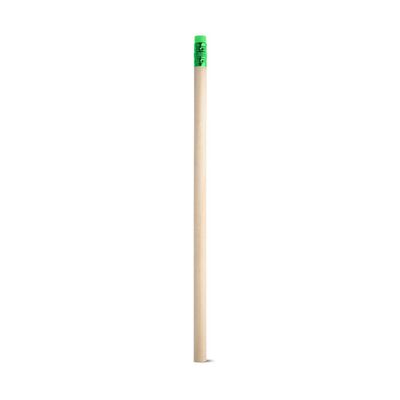 Lápiz de Madera con Goma sin Afilar