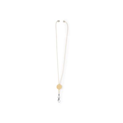 Lanyard de algodón y bambú