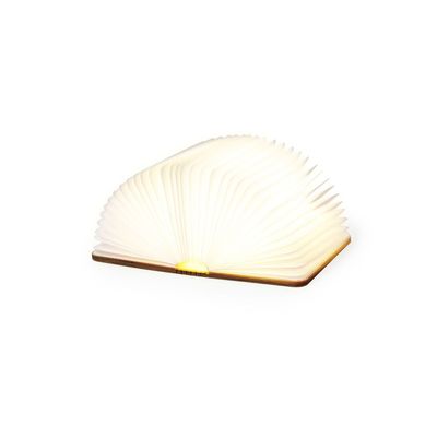 Lámpara LED portátil forma libro