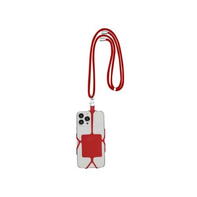 Lanyard portamóvil de silicona