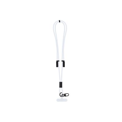 Lanyard con soporte móvil y cable de carga Bla