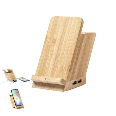 Lapicero Multifunción de Bambú