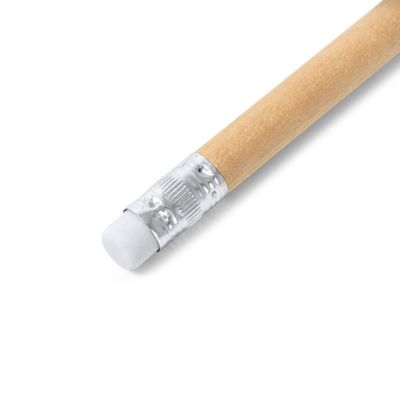 Lápiz mini de madera con goma