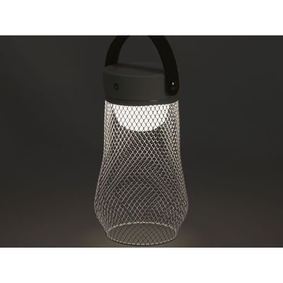 Lámpara de metal con 3 modos de luz