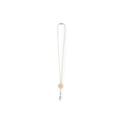 Lanyard de algodón y bambú